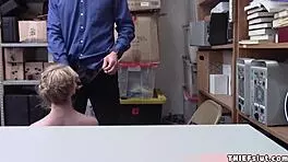 i caught this cute teen shoplifting