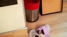 Intense Homemade Voyeur Masturbation With Emo Teen Cowgirl