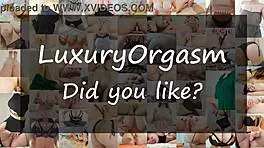 Camera Captures My Horny Pussy Masturbating to Luxury Orgasm