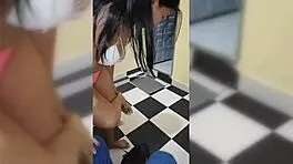 Mature Brunette Becomes Real Prostitute