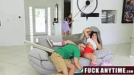 Camp counselor casually fucks his girls to keep them safe.