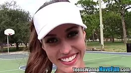 Amateur Lesbians Licking Cunt At Party