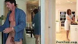 Sucker birthday blowjob to taboo foursome with salacious neighbors