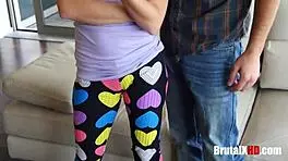 Stepbrother Punishes Arrogant Stepsister with Rough Fucking