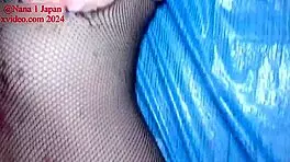 Nana’s Japanese solo play sex with small stomach and milf sexuality