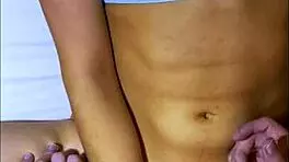 Hey, my shy college friend crashed at my place after a wild party, and we ended up in bed together! 😏