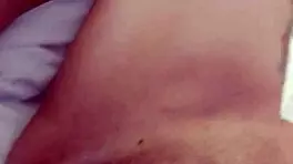 Alina Squirts Hard in Hotel Room During Tattooed Masturbation!