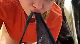 Extreme public pussy fingering with vibrator