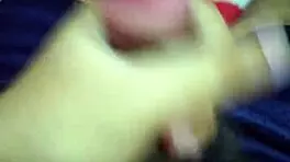 In the midnight hour, a young 18+ amateur indulges in passionate handjob masturbation, her body trembling with pleasure.