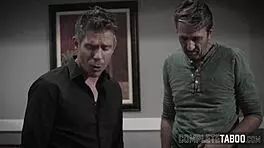 damn! kinky teen 18+ stepdaughter spitroasted in wild group action!