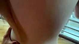 Stepsister anal sex and cumshot for the amateur video