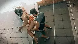 Neighbor videotapes pretty latina niece