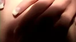 Pov teen slut in lingerie fingering herself before getting fucked