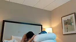 Tattooed teen girl swallowsBlack big cock