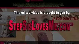 Amateur Stepsis Riding Cock