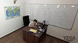 petite girl masturbating hard in the classroom 😏