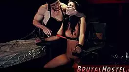 rough virgin latina teen 18+ gina bound for extreme handjob