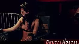 rough virgin latina teen 18+ gina bound for extreme handjob