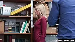 Blond Teen Sucks Dick