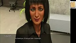 Hentai video has the man and 6 beautiful women in bed