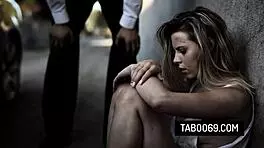 homeless teen 18+ aubrey sinclair got banged by a rich dude, oh man