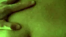 teen assisted from behind in pov