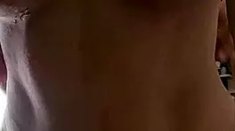 Teen fille Latina takes massive cock up her round bubble ass before being boned on a kitchen table