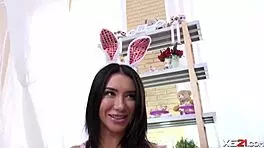three naughty teens fuck with sex toys