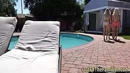 omg, stepdaughters sucking on that taboo dick together... wild stuff! 😜