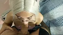 i gave her an unexpected blowjob and cummed in her mouth, oops