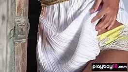 As a petite ebony babe from Hungary, I proudly display my biggest black tits