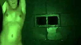 hot girl next door plays with her sexy body outside.