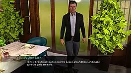 hey, that was close with father jack almost catching us 😅