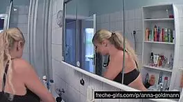 Petite teen's shaved pussy gets pounded hard!