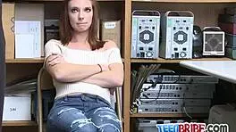 Starr interacts with the guard in a storyline roleplay