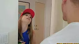 Dolly Leigh Sucks Richie's Pokemon Pikachu Cock