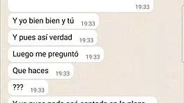 This Latina teen’s cheating confession in a threesome sex scene
