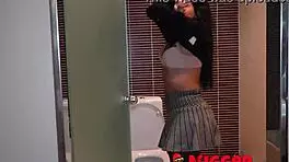 Interracial hunger of latina teen-girl kinda becomes a reality with black satisfaction