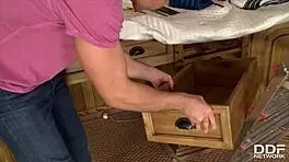 Liona Takes Two Dicks Anal