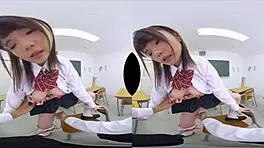 Classroom Confession Asian Babe Rides Dick