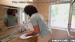 Young girl handjob and cumshotstep sister out in the open area