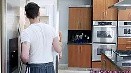 Pussy eaten by stepdaughter in hardcore blowjob!