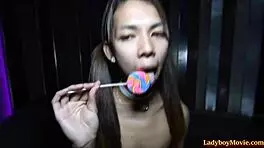 Ladyboy Fujiko Fucked Bareback