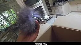 Povsis - dirty 18+ slut gets butt pounded by stepbrother hard.