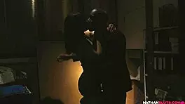 Petite French slut Ava Courcelles gets BBCed deepthroat and comes on cock multiple times!