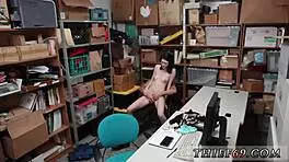 Cop fucks ebony in police uniform after LP officer alert at work