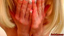 she says, 'finger me furiously on webcam, blonde teen.'