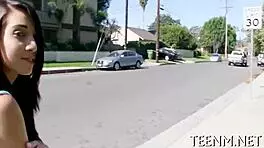 Mia Hurley Gets Her Tight Pussy Sampled Roughly