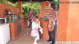 demi hawks gets blowjob on cinco de mayo
