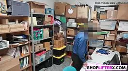 sneaky officer punishes teen shoplifter